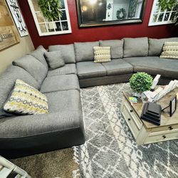 Gray Sectionals 