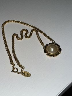 Chanel Vintage Faux Pearl Necklace