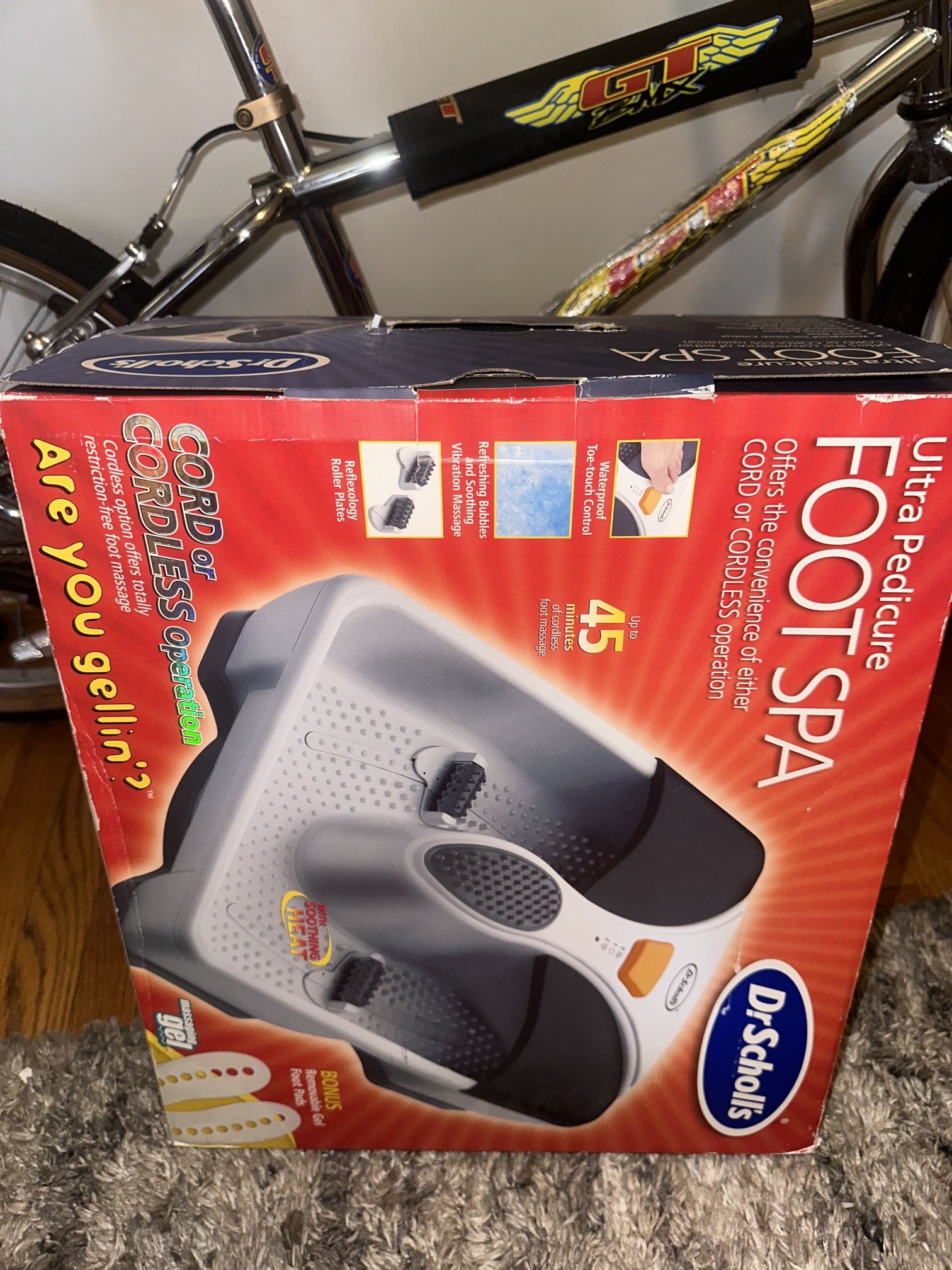 dr scholls vibrating foot massager Dr Scholl's Ultra Pedicure Foot Spa Cord Or Cordless for Sale in  Montebello, CA