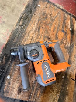 1” Ridgid 18 volt cordless sds-plus rotary hammer