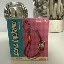 LABUBU POP MART THE MONSTERS Let's Checkmate Series Pendant Blind Box - SEALED