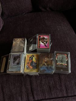 Mixed lot of fantasy art trading cards