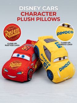 Disney Cars Character  Lightning  McQueen Plush Pillow