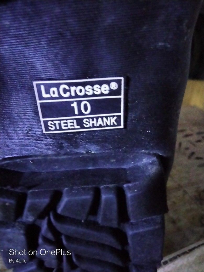 Steel Shank Rubber Work Boots/Wader's