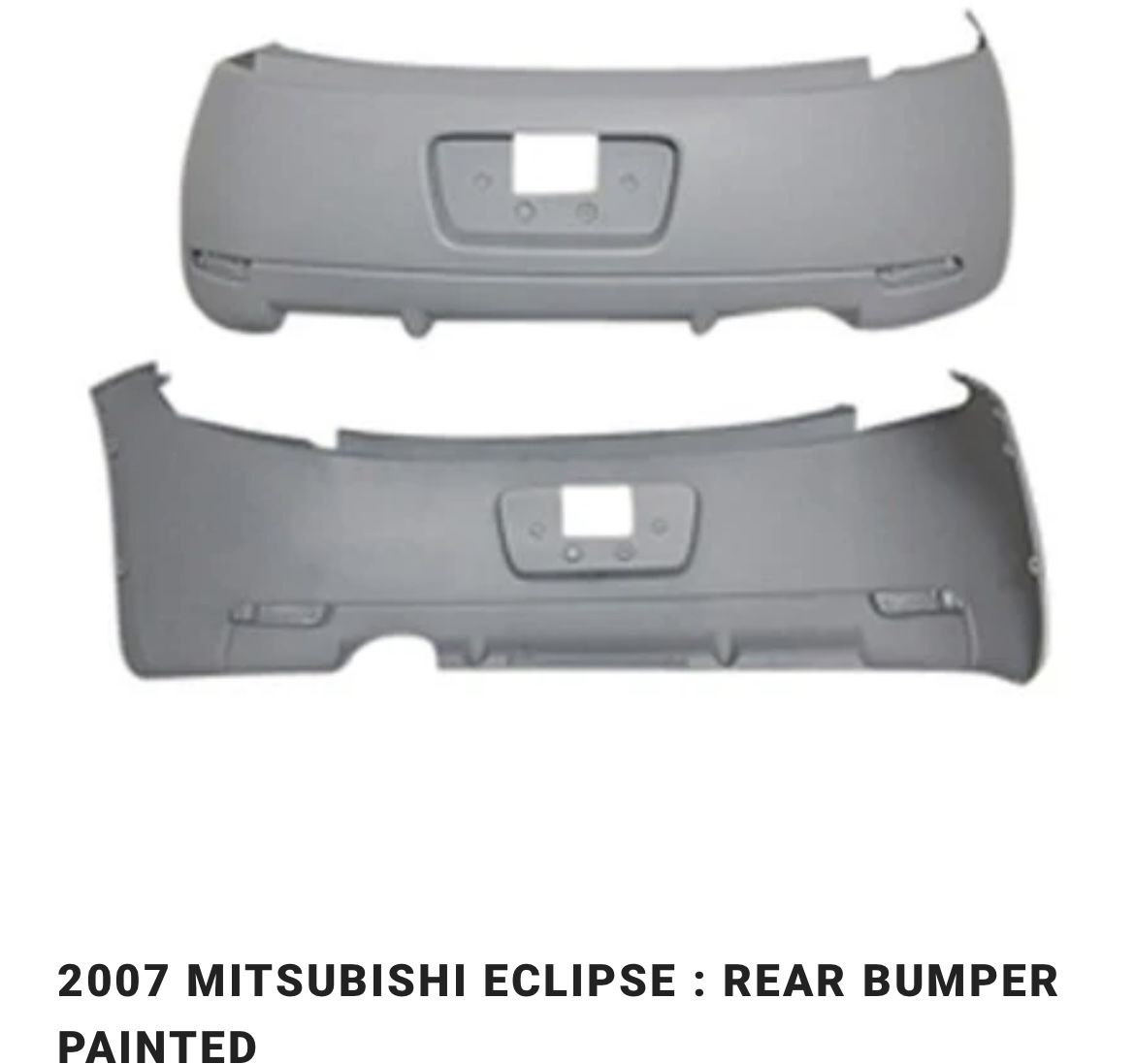 Rear Bumper MITSUBISHI ECLIPSE 2006-2012