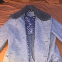 Michael Kors Wool Trench Coat 