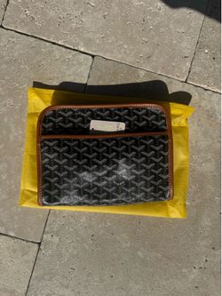 goyard black and brown bag $80
