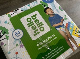NEW 84 Count Box Diapers Pull On Training Pants Size 2T-3T New, Open Box, Sealed Packages