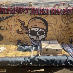 Pirate Theme Happy Birthday 