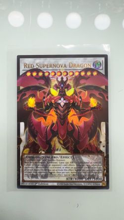 Red Supernova Dragon Yugioh