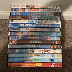 Assorted kids dvds (READ DESCRIPTION)