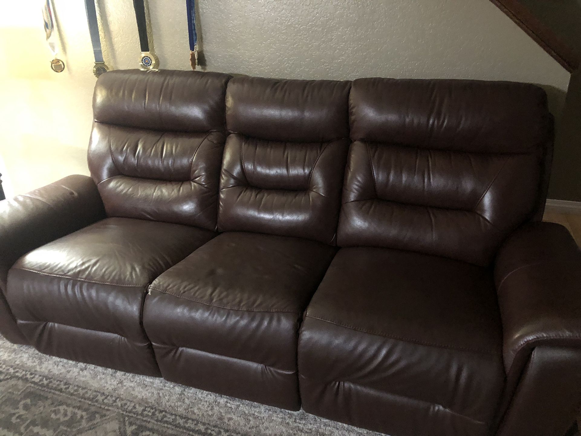 Free Leather Recliner Couch
