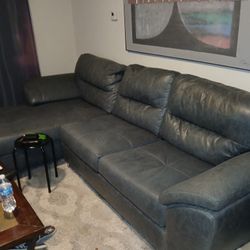 Leather Couch 