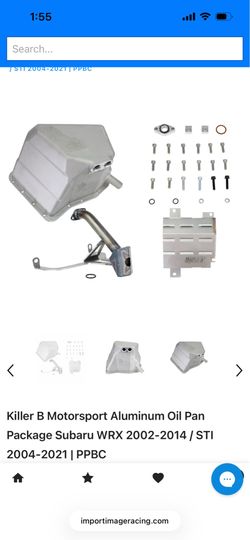 Killer B Motorsport Aluminum Oil Pan Package