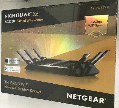 Netgear Nighthawk X6 AC3200 wifi gaming router