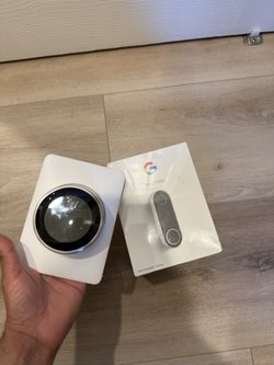 Google Nest hello & Thermostat