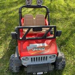 Kids Power Wheels Jeep-Fischer Price