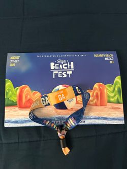 Baja Beach Fest Ticket