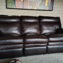 Electric Leather Sofa And Chair