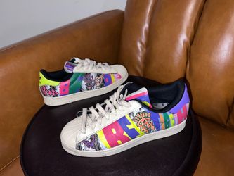 Kris Andrew Small x adidas Superstar 'Pride' sneakers men’s size 8