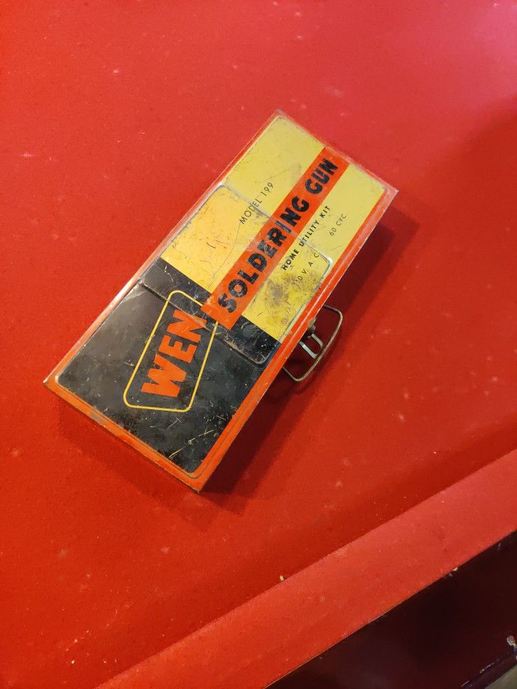 Vintage Wen Soldering Gun Home Utility Kit Box
