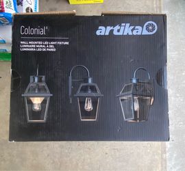 Artika Colonial Outdoor Wall Lights (Set of 2) – $80 OBO