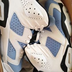 UNC jordan 6s