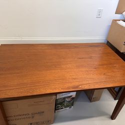 Solid Wood Table & 4 Chairs