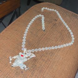 REAL MOISSINITE Chain And Pendent 
