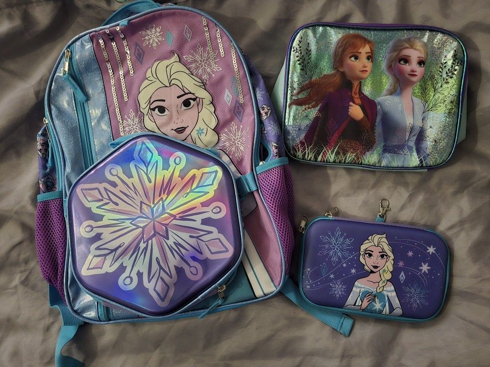 3 Piece Frozen Backpack