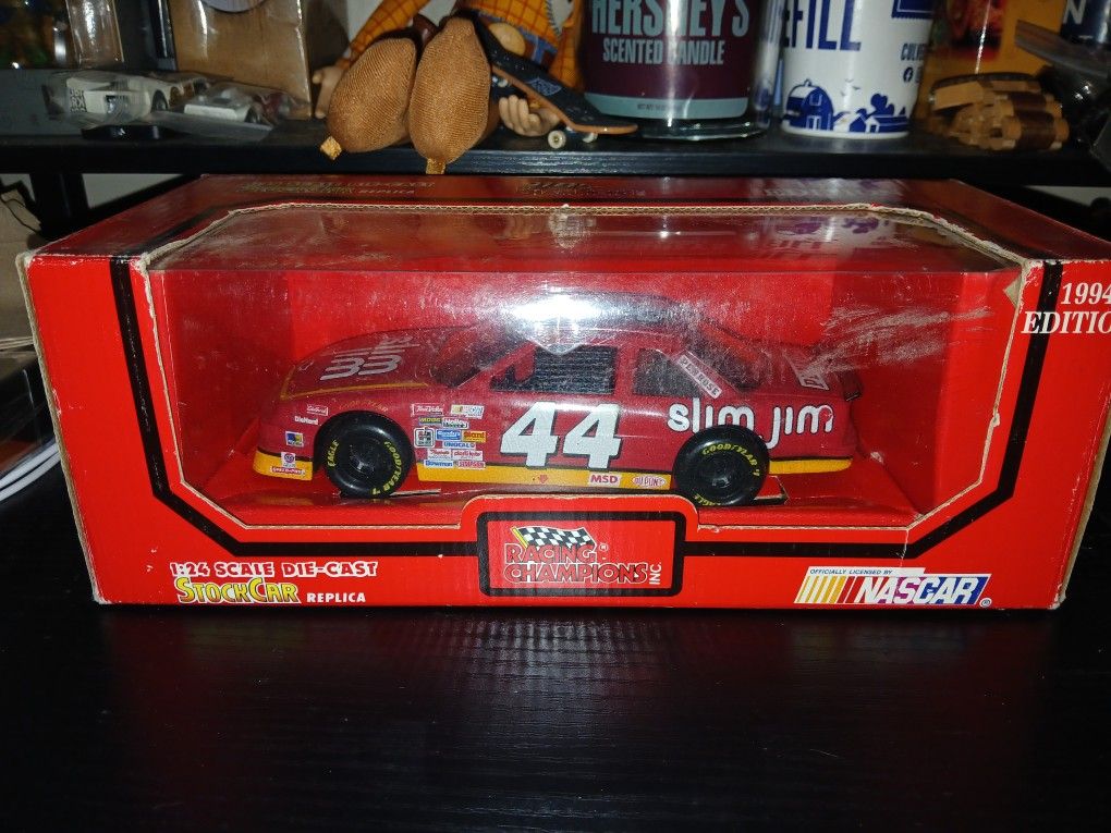 Autograph David Green Slim Jim 1994 Edition Racing Champions 1/24 DIECAST NASCAR 