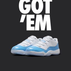 Air Jordan 11 Retro Low "University Blue"