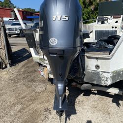 2019 Yamaha 115 HP 4-Stroke 20" Outboard Motor 