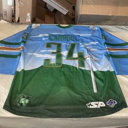 Authentic Bossier-Shreveport Mudbugs Ken Carroll Jersey 58G Game Used Auto Chl