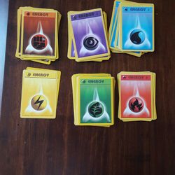Pokémon 1999 Energy Cards