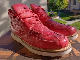 Botas de Cocodrilo y Avestruz Piel Original