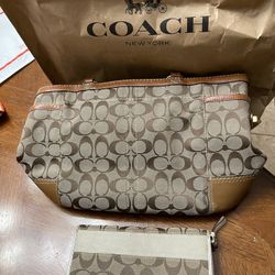 COACH PURSE AND WALLET 