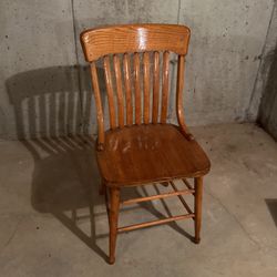  5 authentic farm chairs