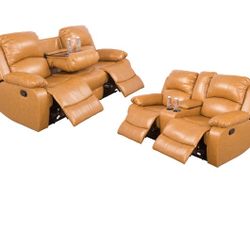 Ginger Recliner Loveseats 