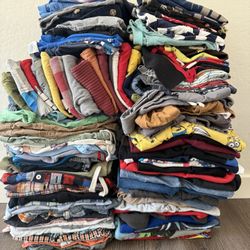 3t/4t Toddler Boy Clothes 102 Pieces $80