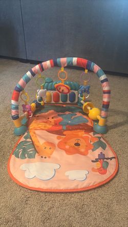 Baby Play Mat Gym with Kick & Play Piano