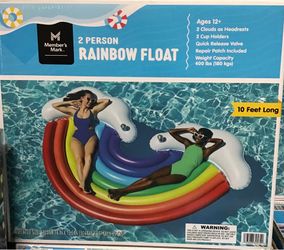 Rainbow Pool Float