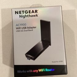 Netgear Nighthawk Wifi USB Adapter AC1900 (NEW)