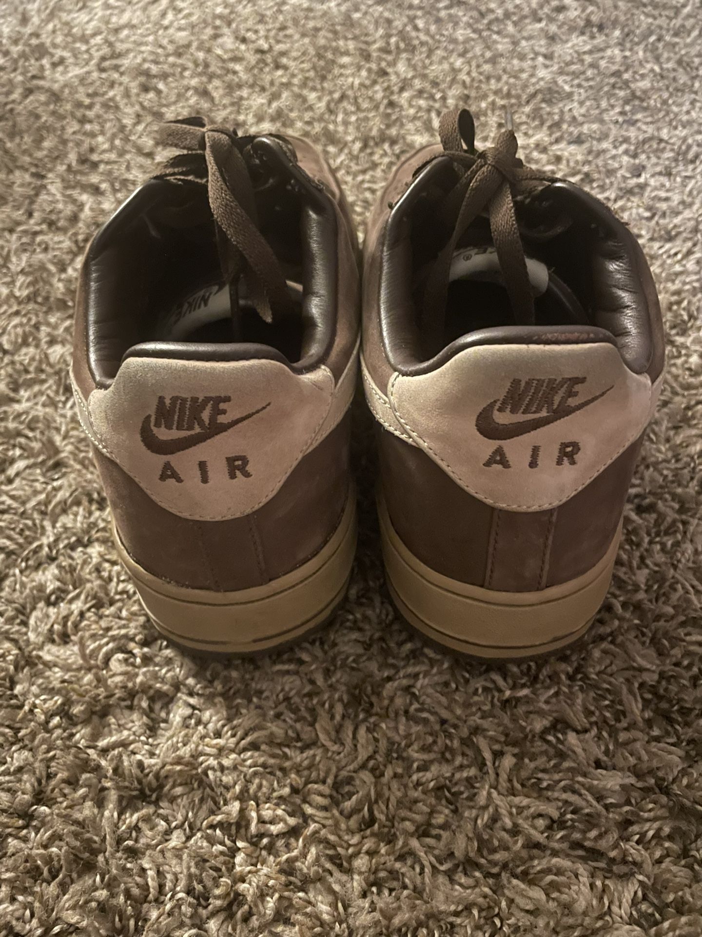 Vintage Nike Air Force 1 Premium Baroque Brown/Chino 2005 309096-221 Size  9.5 for Sale in Dallas, TX - OfferUp