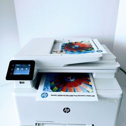 Laser Printer Hp Color LaserJet Pro MFP M281cdw || WIRELESS || All-in-One || Touch Screen || Prints Two-Double Sided || Speed Up To 22ppm ||
