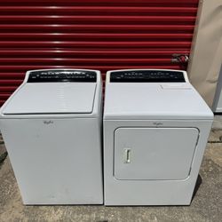 Whirpool washer and dryer electric set 