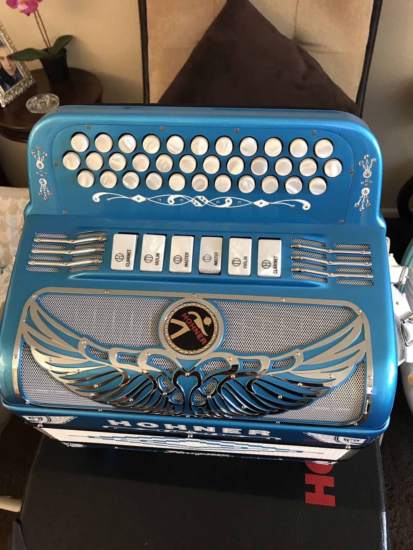 Acordeon Hohner Anacleto Rey Águila