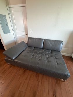 Leather sofa
