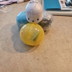 Lot Of Four Gashapon Toys