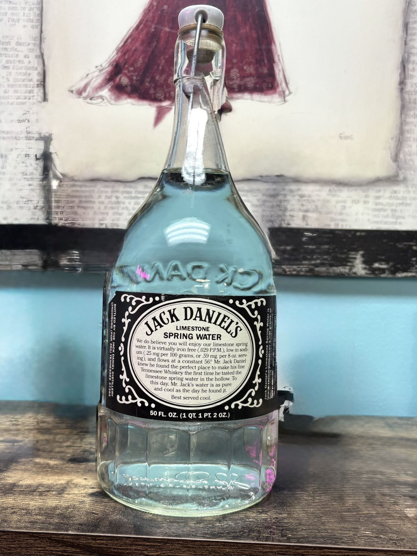 Jack Daniels spring water